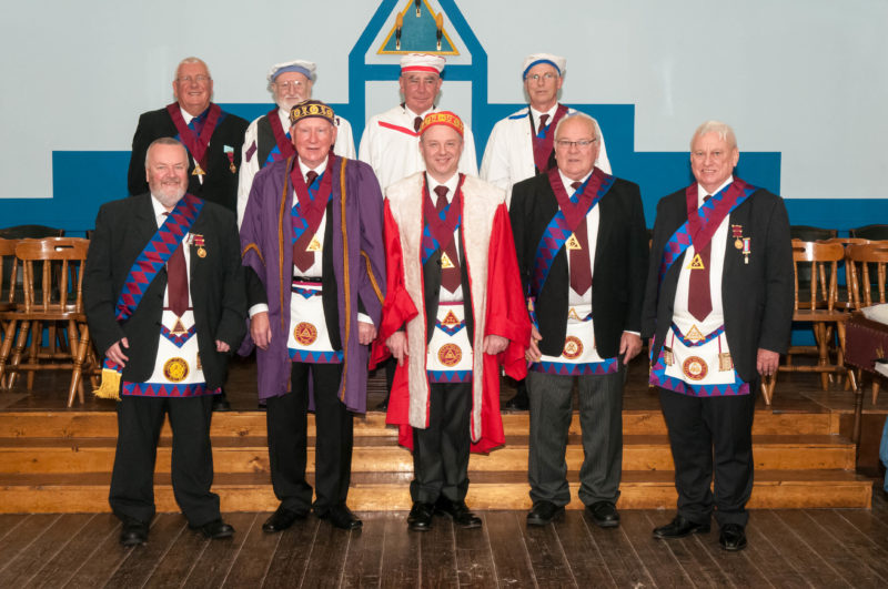 Office-Bearers of Arran St Molios Royal Arch Chapter No 893 for 2017-18