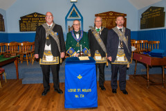 Cams with visitors from Lodge Burns Dundonald No 1759