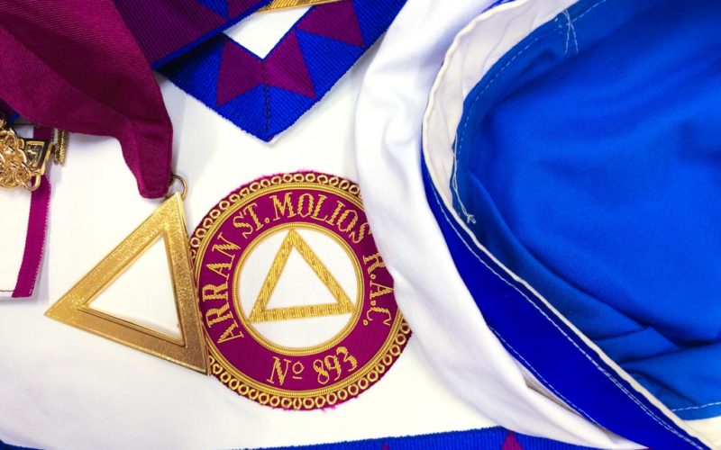 3rd Sojourner's Regalia of Arran St Molios Royal Arch Chapter No 893